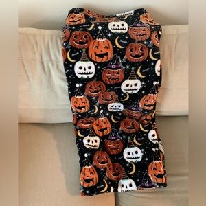 Halloween throw blanket